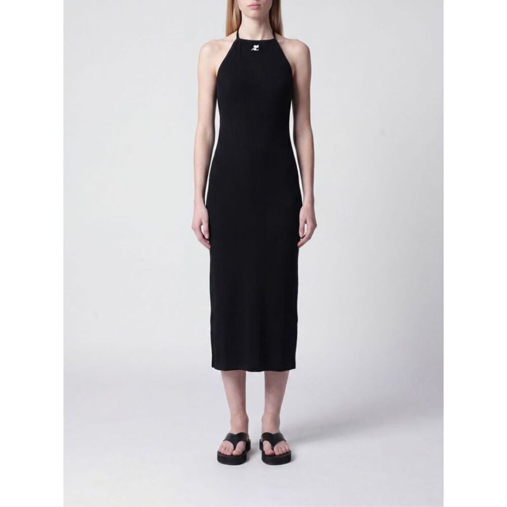 Courreges Dress Woman Black
